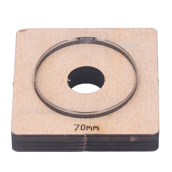 Leather Cutting Die Round Shape Punch Cutter Craft Mould Tool 70mm Diameter for Paper Rubber