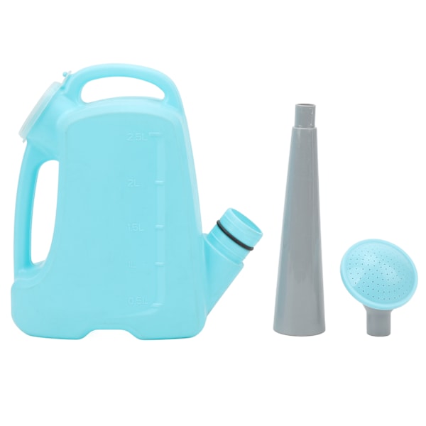 Plants Watering Can Long Big Mouth Large Capacity Watering Kettle Gardening Supplies Sky Blue 2.5L