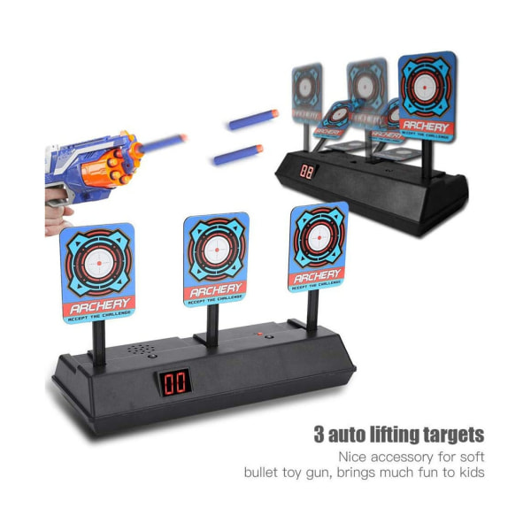 Skydemål elektrisk legetøj - Auto-gendannelsestilbehør til Nerf Soft Bullet Guns