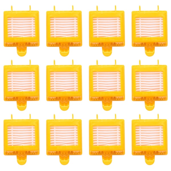 Hepa Filter Dammsugare Tillbehör Kit Ersättning För Irobot Roomba 700 Serien 760 770 780 -Inkluderar 12 Filter - Fullständigt