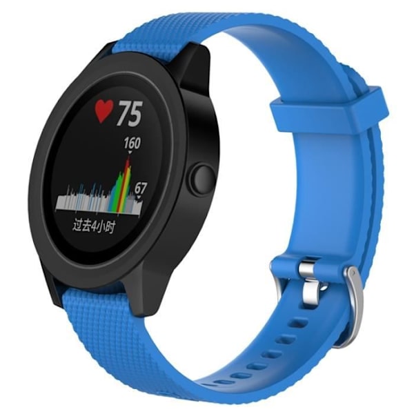 Himmelsblå Silikonarmband för Vivoactive Watch 3 GPS(L)-Khaki