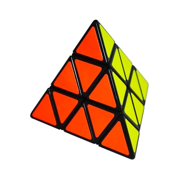 ROXENDA Pyraminx Nopeuskuutio - Ultra Nopea Kiiltävä 3x3x3 Pyramidi Puzzle