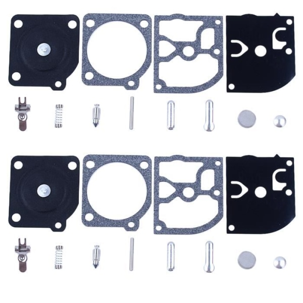 2pcs/lot carb carburetor repair kit Compatible With Husqvarna 136 137 141 142 334T 338 XPT chainsaw Zama C1Q-EL33/