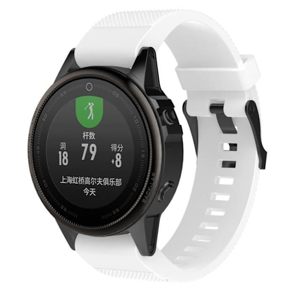 20 mm Multisport GPS Fitness Replacement Watch för Fenix ​​5S-White