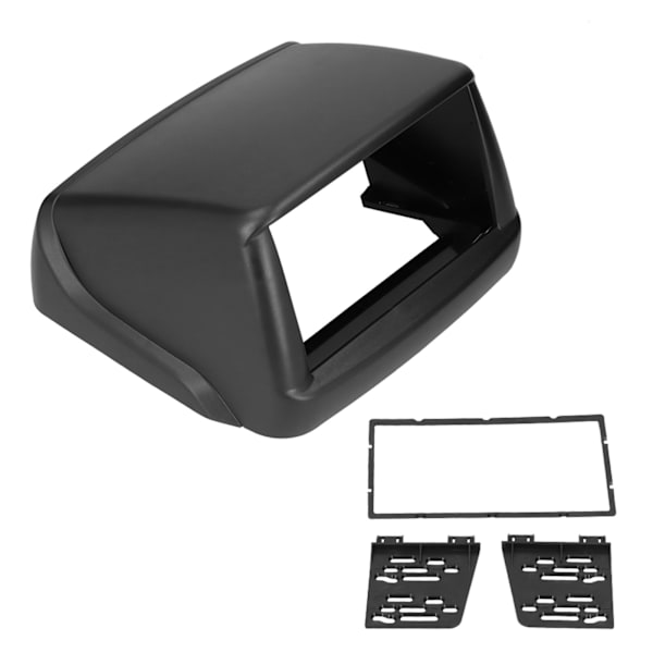 2Din 7in Radio Fascia DVD Audio Player Navigation Panel Frame Passar för Fiat Doblo 2002-2017