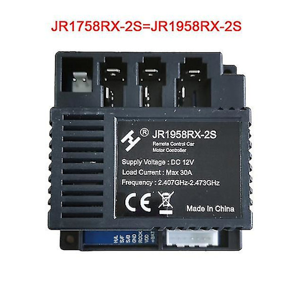 Jr-rx-12v Lasten sähköauton Bluetooth kaukosäädinvastaanotin, Smooth Start Controller Jr1958rx ja Jr1858rx/jr1738rx -HG JR1958RX-2S