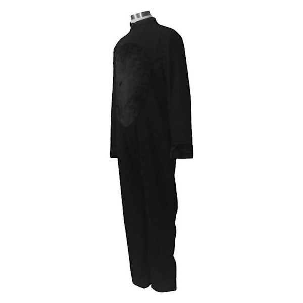 4-9 år Barn Pojkar Flickor Black Cat Cosplay Kostym Bodysuit Jumpsuit Halloween Julklappar 8-9 Years