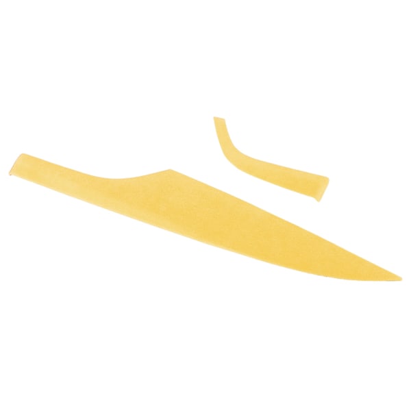 Matkustajan kojelaudan suojus AC-tuuletusaukon koriste Suede-koriste sopii 2-sarjaan F22 F23 20122016 (kirkkaan keltainen)