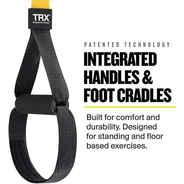 Trx All-in-one Suspension Trainer - Kotikuntosalijärjestelmä, joka on yhteensopiva kokeneen kuntosaliharrastajan kanssa, sisältää Trx Training Club Access-csn -HG