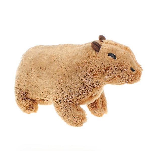 Capybara Jyrsijät Pehmolelu Super Pehmeä Sarjakuva Eläin Tyyny Pp Puuvilla Täytetty pehmo Aniamls Doll -ES Brown 20cm