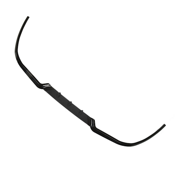 3PCS Front Bumper Splitter Tough Delicate Corners Bumper Lip Spoiler Universal for A3 A4 A6 Glossy Black