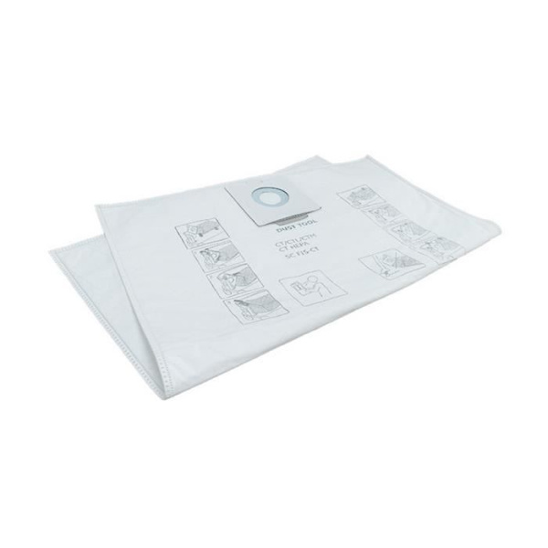 2 STK støvopsamlingspose til Festool CT36E CT CTM26 tilbehør non-woven støvpose