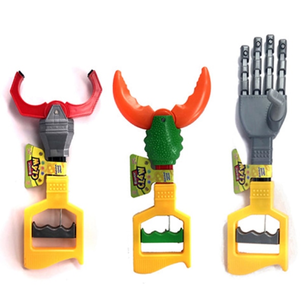 Sinknap Grabber Legetøj Kreativ Magisk Rekvisit Letvægts Tidlig Læring Grabber Legetøj Til Hjemmet Random Color Short Robot Hand