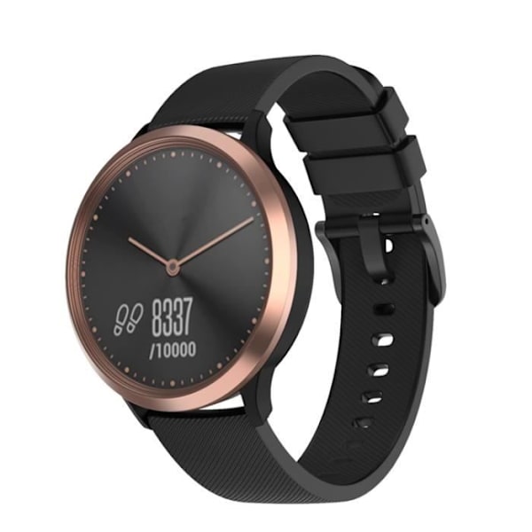 Erstatning silikone sportsurrem til Garmin Vívomove HR(L)-Sort