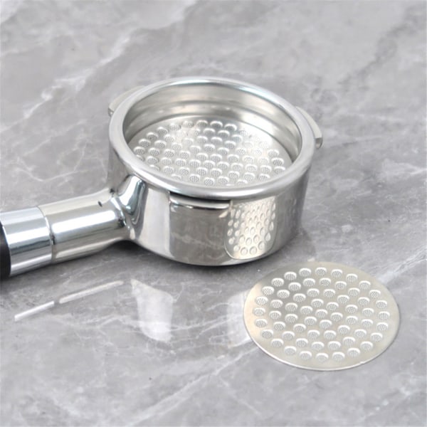 Återanvändbar Kaffepuckskärm Kaffemaskin Filter Mesh Kaffebryggare Filter 58mm