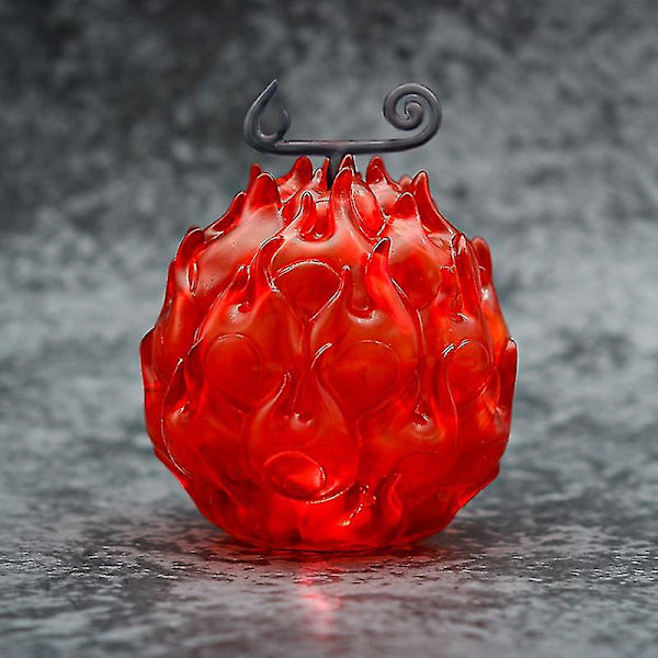 One Piece Devil Fruit Anime Figurer Figurer Statue Model Legetøj Action Figur Burn The Fruit