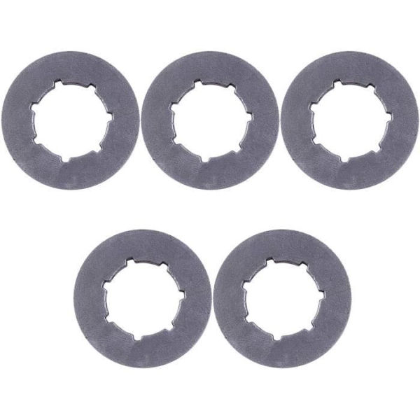 5 kpl/sarja Vanteen hammasratas .325\"-8 hammasta 19 mm Yhteensopiva Husqvarna 154 254 262 Jonsered 450 455 510 520 525 535 540 2051 2054 2055