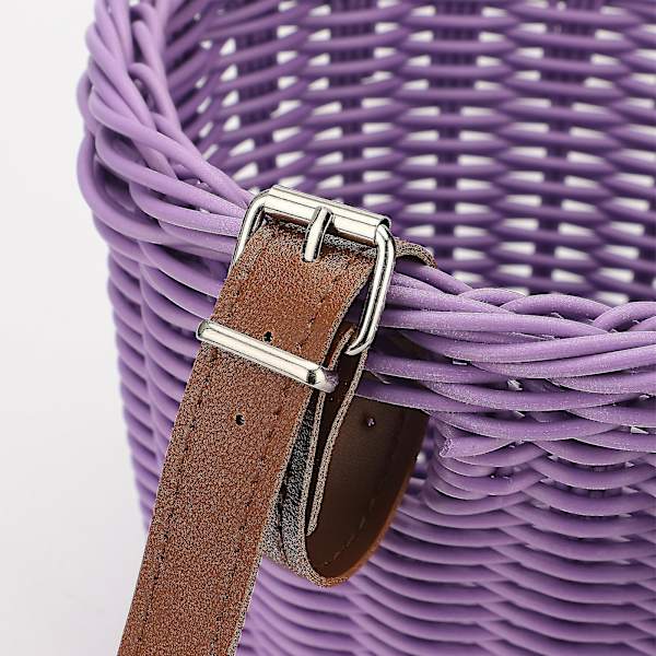 21*17*16 cm børneflet cykel indkøbskurv til børn drenge piger cykel cykel purple