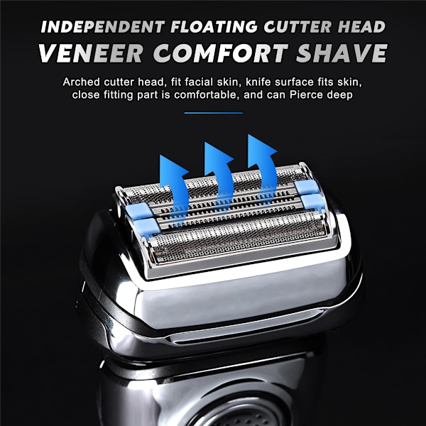 Erstatningsfoliekutterhode Barberhode Barberblader for Braun Series 9 92S 92M Elektrisk Barbermaskin Erstatningshode