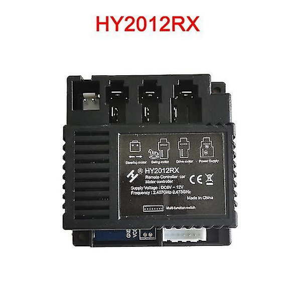 Jr-rx-12v Lasten sähköauton Bluetooth kaukosäädinvastaanotin, Smooth Start Controller Jr1958rx ja Jr1858rx/jr1738rx -HG HY2012RX