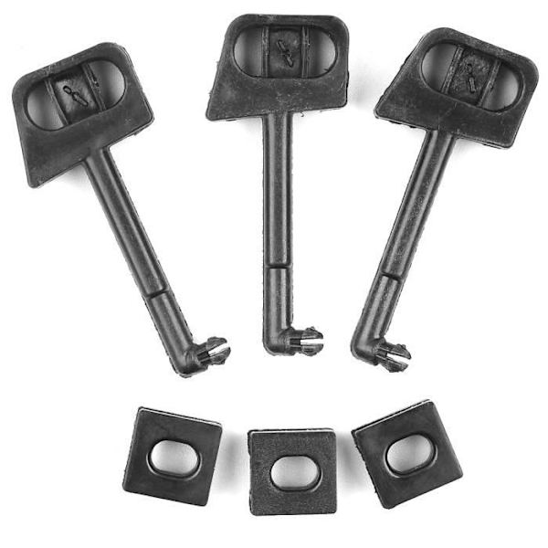 3-pack Choke Spak Kompatibel med Husqvarna 136 136LE 137 137E 141 141LE 142 142E 36 41 Motorsåg