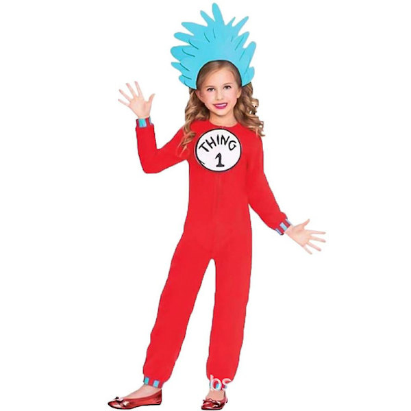 3-14 år Barn Tonåringar Pojkar Flickor Sak En/två Jumpsuit+huvudbonader Kläder Set Cosplay Party Finklänning Kostympresenter-1 11-14 Years