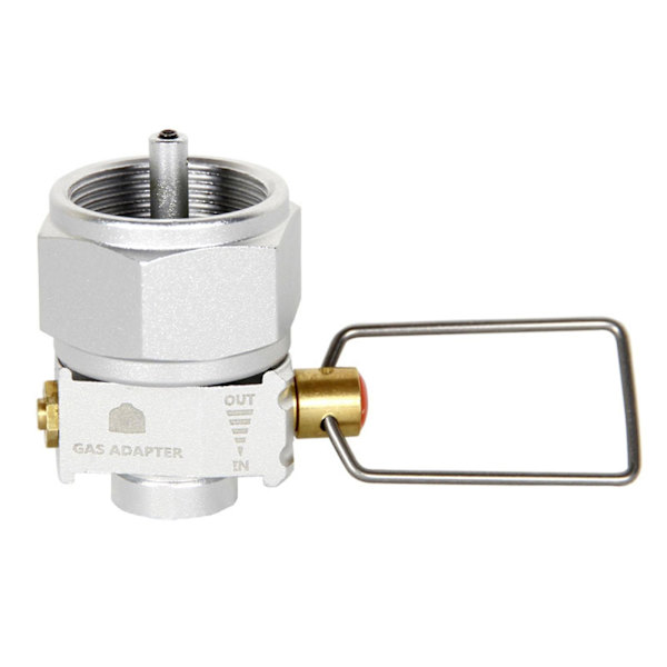 Gas Saver Plus Gasomvandlare Shifter Påfyllningsadapter för platt tank Camping Gas Adapterventil set 3
