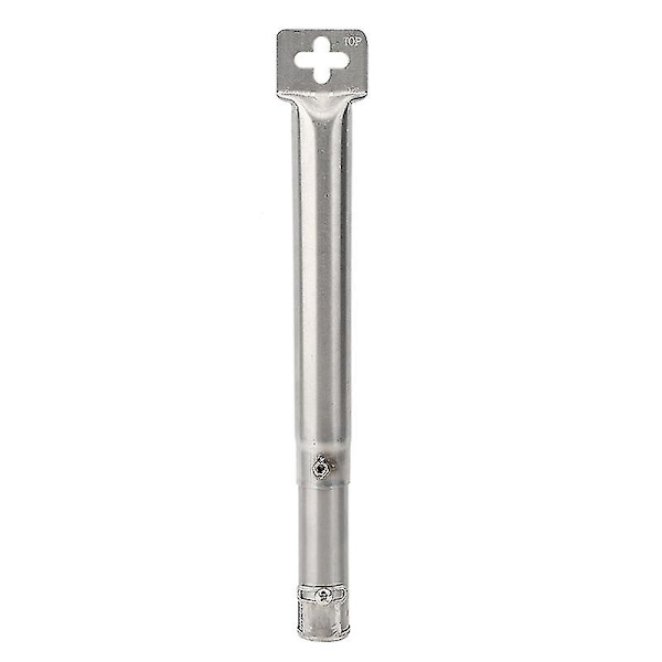 4 stk Universal Justerbar Rustfrit Stål Grill Gasgrill Udskiftning Lige Rør Rør Grill Acc Silver