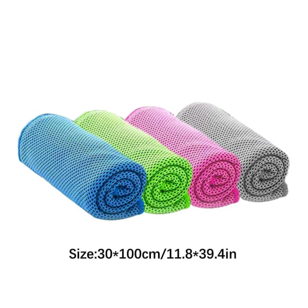 4-pack kylhandduk Andas mjuk för yoga, sport, löpning, gym, träning, camping, fitness