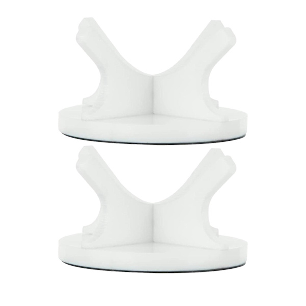 Kaesi Boldstand med Høj Stabilitet, Anti-slip, Kompakt Sportbold Display Stativ til Golfbold White