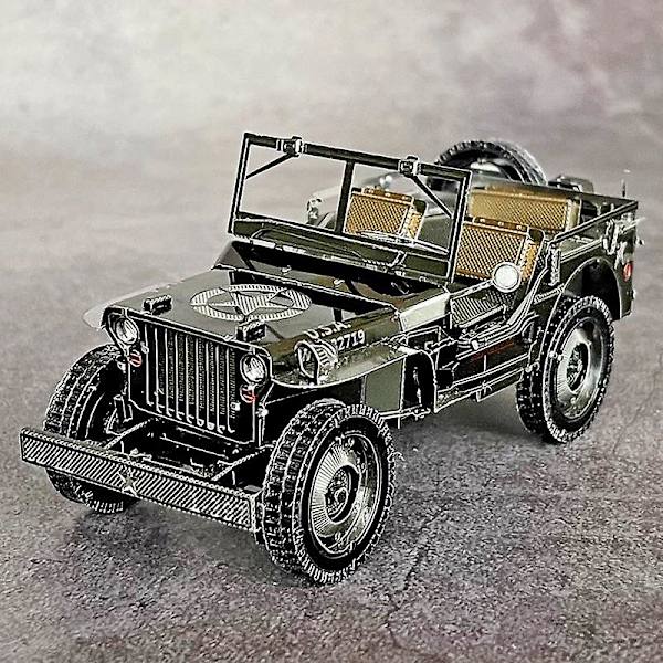 3D-metallipalapeli tee itse käsikirja Kuuluisat panssarivaunujen sotilassarjan tiikeritankit T-34 Js-2 M1a1 tankkimalli Kokoa palapeli VK1602