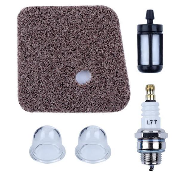Luftfilter Primer Bulb Kit Kompatibel med STIHL FS45 FS46 FS55 C/T/R FS55RC KM55 HL45 KM55R
