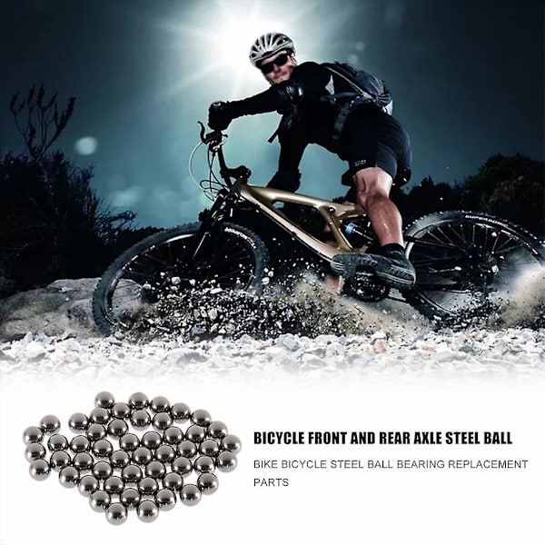 50 stk Holdbare Cykel Stål Kugler Udskiftningsdele 4mm 5mm 6mm 8mm 9mm 10mm Cykel Stål Kugleleje 9 mm