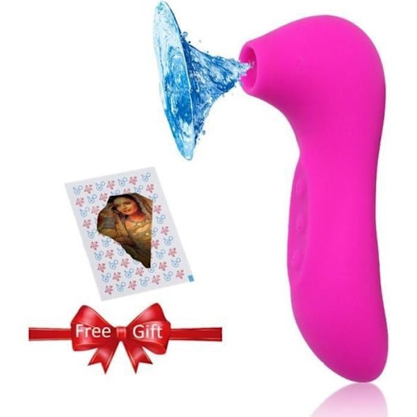 Vibrator - Billig - Klitorisstimulator - Medicinsk Silikone - Pink - Vibrerende