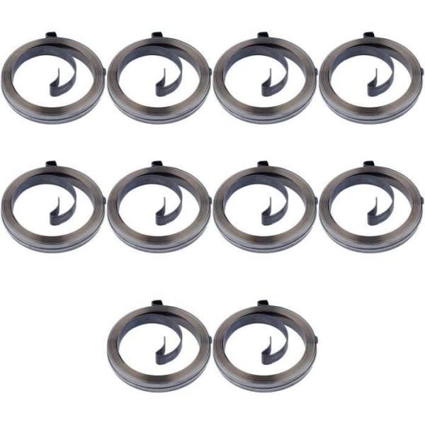 10 stk./parti Tilbagespoling Pull Starter Fjeder Kompatibel med Honda GX270 GX240 GX390 GX340 188F 4 Cy Benzin Plæneklipper Generator Dele Hg