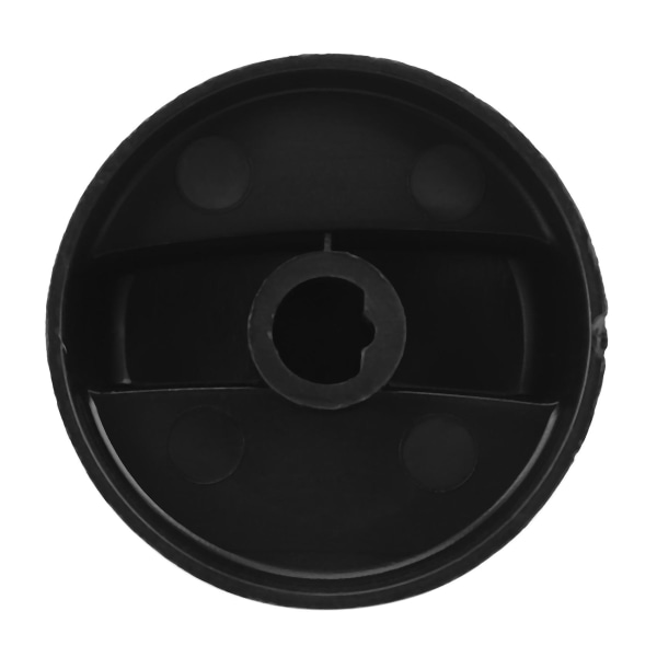 Køkken 44 Mm Diameter Plast Sort knapkontakt Kompatibel med Gas kogeplader 4 -ES Black