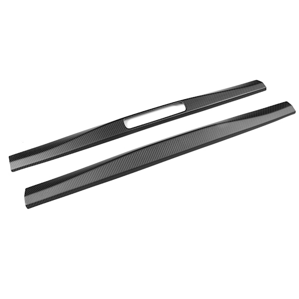 2Pcs Car Carbon Fiber Inner Door Sill Cover Trim Sticker Fit for Porsche 911 718 2016-2020 Left Hand Drive