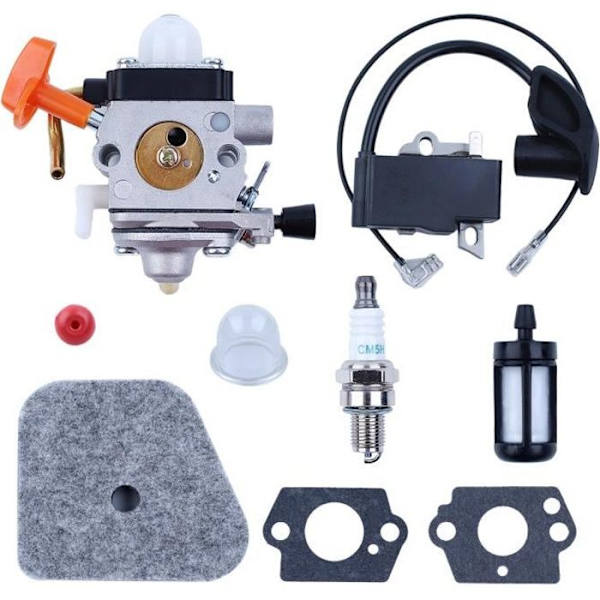 Kaasuttimen sytytyspuolasuodatin, joka on yhteensopiva Stihl FC90 FS90R FS100R FS 110R 130R Trimmerin Hg kanssa
