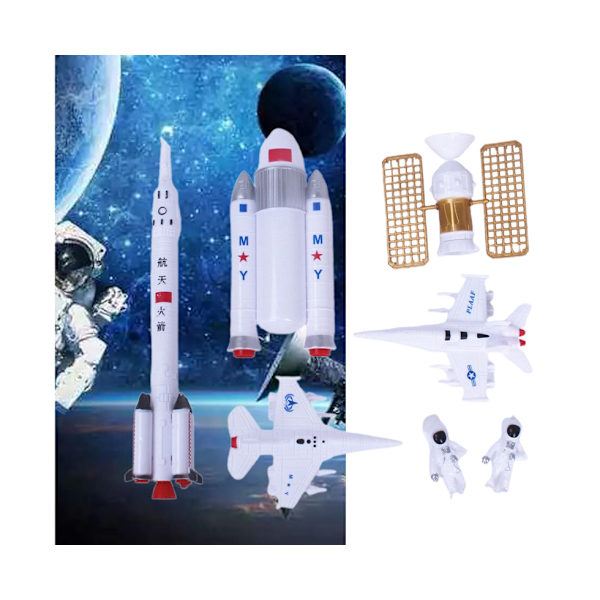 7 stk Space Shuttle Exploration Model Lekesett