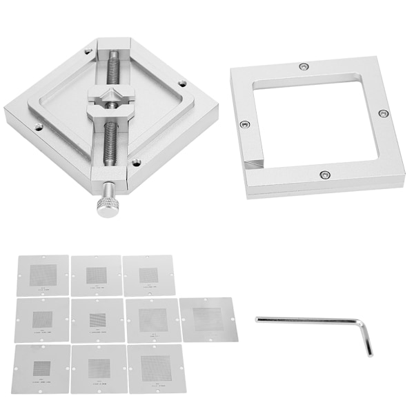 BGA Reballing Rework Station Diagonal Template for Computer CPU Phone Welder Kits HT-90