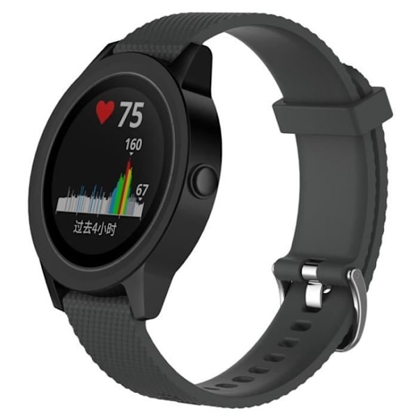 Grå silikone urrem til Vivoactive 3 GPS(S) ur - Khaki