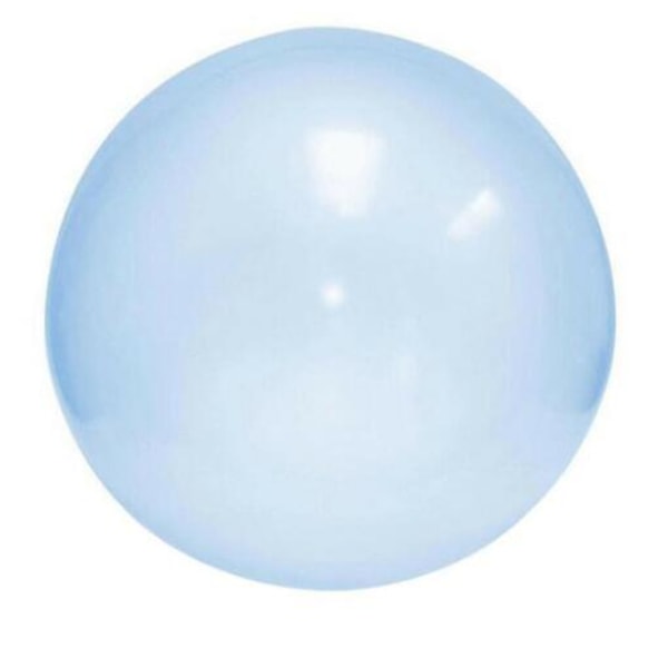 Lohill Kids Bubble Ball leksak Uppblåsbar vattenboll Mjuk gummiboll Geléballongbollar för barn utomhusfest Blue M 50cm