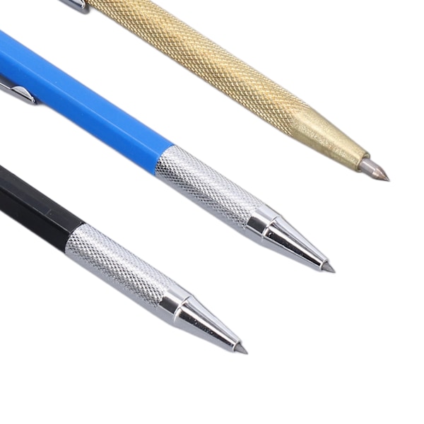 Tømrerblyant Mekanisk 2.0mm Markeringsstift Værktøj med Refills til Træbearbejdning