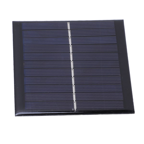 Bærbar solcellepanel miljøbeskyttelse solcellepanel oplader 1W 5.5V til udendørs
