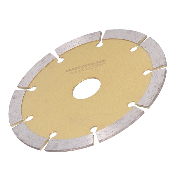Segmenteret diamant savklinge Ultra tynd tand cirkulær diamant skæreskive savklinge til fliser granit marmor keramik 125mm/4.9in