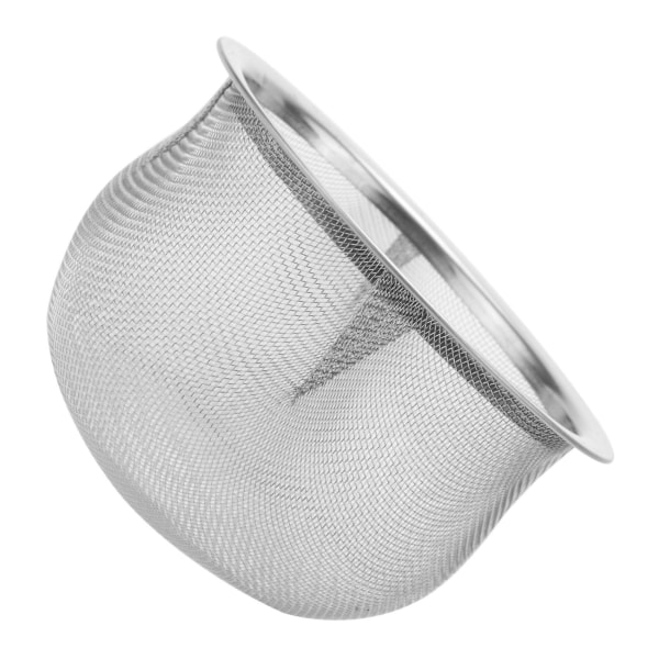 Metal husholdnings teblade si tekandefilter, 70 mm diameter silver