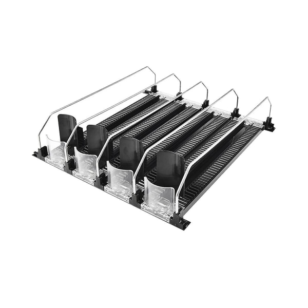 Dryckesdispenser för Kylskåp med Justerbar Glide Automatisk Push Puller, för Öl, och Andra