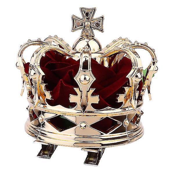 1 stk Halloween Party Queen Coronation Tredimensionel kronehovedbeklædning -ES