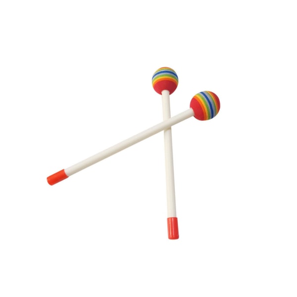 2 kpl Lollipop Drum Mallets - Puiset lyömäsoittimet lapsille