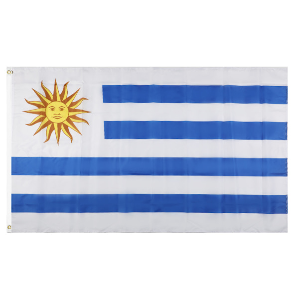 90*150cm Uruguay flag source 3*5ft polyester flag